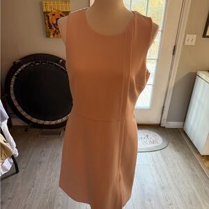 Elegant Pale Pink Ann Taylor Sleeveless Dress